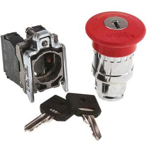 Schneider-Electric 緊急停止按鈕 XB4BS9445EX