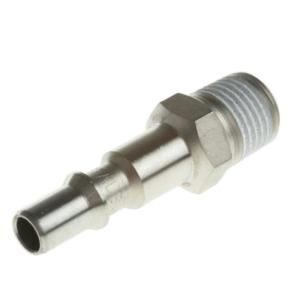 Staubli 不銹鋼氣動(dòng)快速連接接頭 RBE 06.6152，G 3/8，螺紋，Staubli連接器