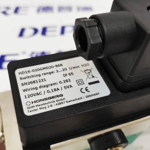 Honsberg流量開關(guān) 流量監(jiān)視器HD1K-020GM020-868