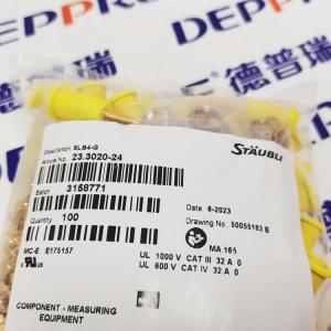 Staubli面板安裝插座23.3020-24 SLB4-G