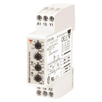 Carlo Gavazzi 時(shí)間繼電器 DCB51CM24 24 V 直流, 2觸點(diǎn) 