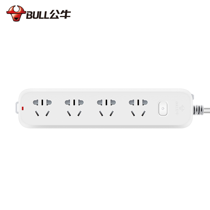 BULL公牛公牛4位插座四孔插排GN-B5040-1.8M