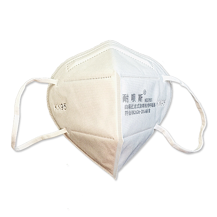 耐唄斯 NBS9501 耳帶式 無(wú)呼吸閥 內(nèi)鼻梁 有海綿 KN95折疊口罩