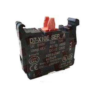 Sprecher+Schuh輔助觸點(diǎn) D7-X10E  瑞士S+S 斯普雷徹 現(xiàn)貨