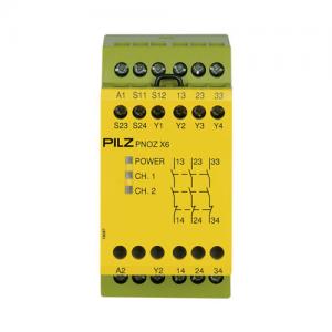 安全繼電器 PNOZ X6 24VAC 24VDC 3n/c
