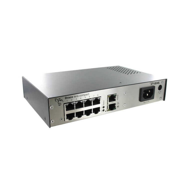 ihseDraco tera緊湊型 8端口數(shù)字KVM矩陣切換器 K480-08C