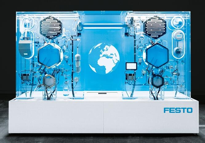 費(fèi)斯托“仿生工廠”亮相2024漢諾威工業(yè)展