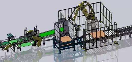 機(jī)器人自動化2D圖