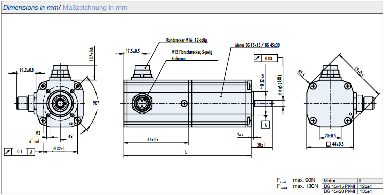 德恩科BG45x15PI-12V技術(shù)圖