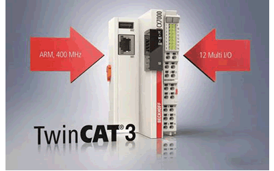 倍福 CX7000 嵌入式控制器：入門級控制器采用400 MHz處理器并集成多功能 I/O